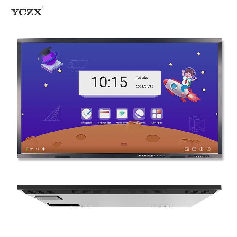 65 Inch Anti Glare Touch Panel Touch Screen Monitors Interactive Flat Panel