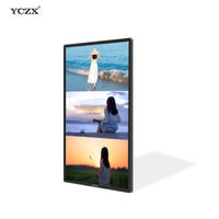 Floor Standing 55 Inch Android Media Player Touch Screen