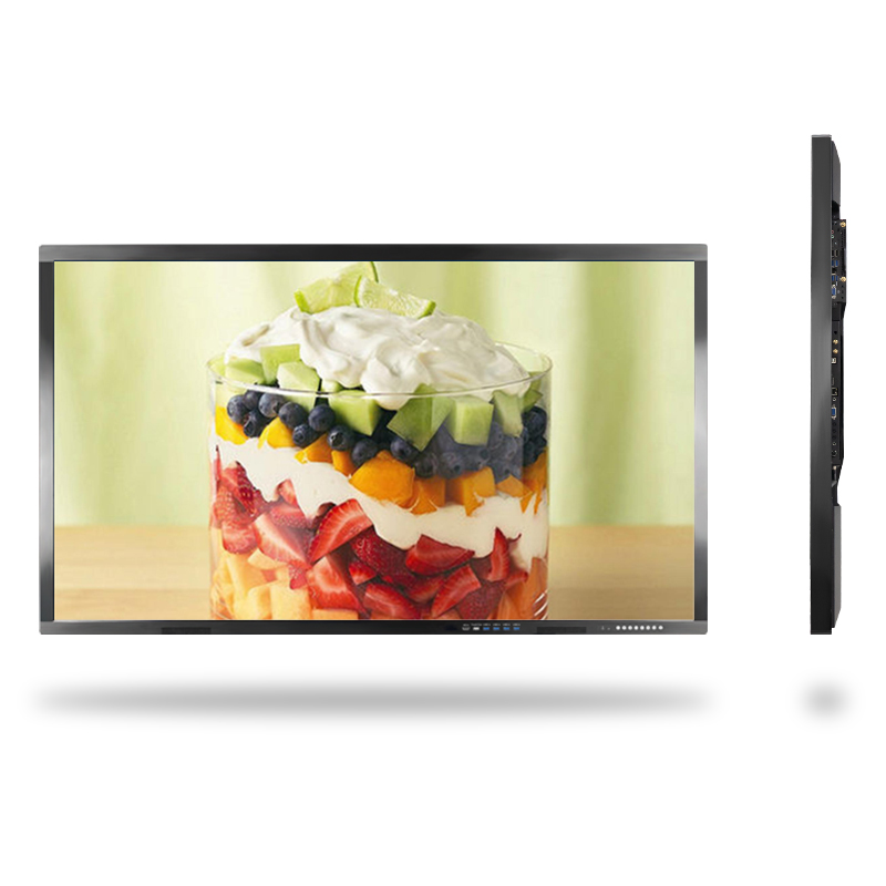 Commercial Advertising Teaching Interactive LCD Display Smart Whiteboard 
